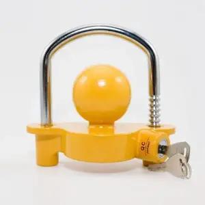 잠금장치 카라반 트레일러 커플러락 열쇠 도난방 (WFK6838)