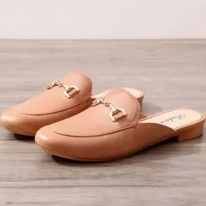 여성 고급 뮬구두 슈즈 블로퍼 슬리퍼 데일리 신발