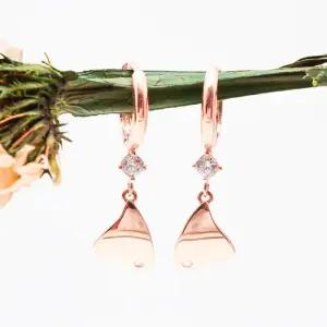 14k 하트 원터치 귀걸이 OPNIE1771-1