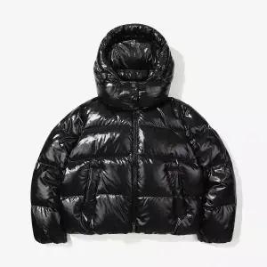 휠라 밀라노 후드 다운 FS2DJG4153FBLK