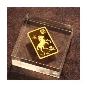 24K 순금 붉은말 골드바 0.5g