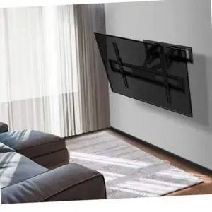 모니터 tv 벽걸이 브라켓 풀모션 tv 벽걸이 거치대 각도 대형