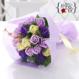 CO 장미 20송이 꽃다발 바이올렛 로즈데이 (WFKIK5W)