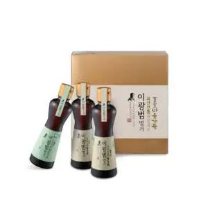 이광범 명가 국산 참기름 160mlx2병  생들기름 160ml