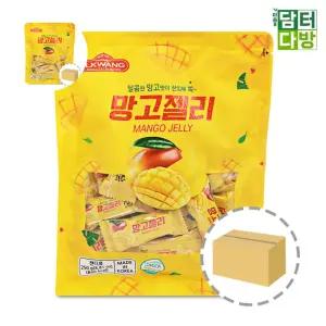일광 250g 망고젤리 1BOX 10개입 간식 이색 유치원