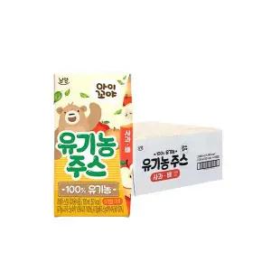 [하프클럽/남양]남양 아이꼬야 유기농주스 사과배 120ml 24팩