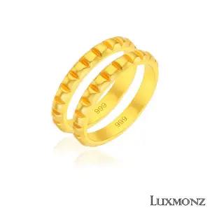 [NEW] 룩스몬즈 24K 플로우 반지 + (방송) 24K 금박키링 +14K 컷팅금볼 진주 세트+ (리뷰) 소장용골드 2