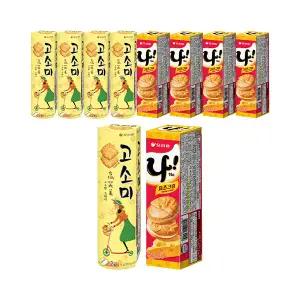 오리온 고소미 70g, 5개 + 오리온샌드 나 77g, 5개