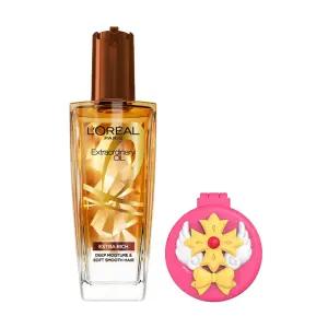 로레알파리 엑스트라오디네리 오일 100ml 엑스트라 리치/오일인크림/로즈/보태니컬/모히또/에어리실크/체리우드/누드 + 네티 빗