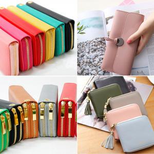 여성 지갑 여자 지퍼 장지갑 반지갑 학생 동전 카드