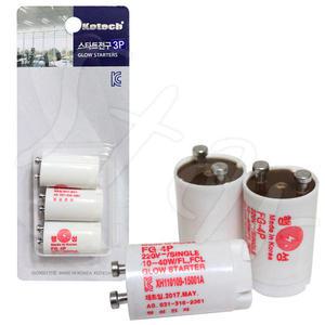 코텍 스타트 전구 3P E-5167 형광램프 용 초크 다마 쵸크 형광등 글로우 스타터