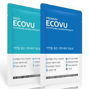 친환경 1회용 세탁세제 에코뷰 500개(10개/1박스)