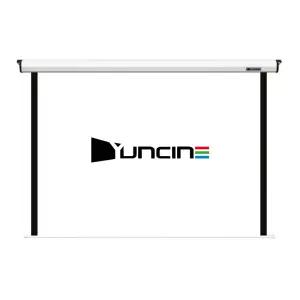 윤씨네 V-EV120 전동스크린 노출형 120인치 가정용 사무용 회의용 학원용 업소용 강당용 빔프로젝터 빔스크린