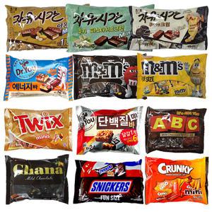 초코바 초콜렛 초콜릿 가나 엠앤엠즈 피넛 밀크 크런키 자유시간 밀크엔조이 핫브레이크 트윅스 스니커즈 에너지바 단백질바 쿠키앤크림 사무실 탕비실