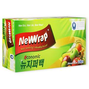 뉴랩 지퍼백(대형)100매 30cm x 35cm
