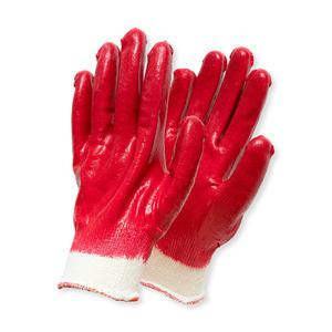 수입 적색완코팅장갑 13G 10켤레 온코팅장갑