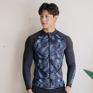 벤디스 드로잉 집업 남자 래쉬가드 상의 C265