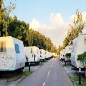 [인천 펜션] 영종도 씨사이드카라반캠핑장 (인천공항,을왕리,영종도)