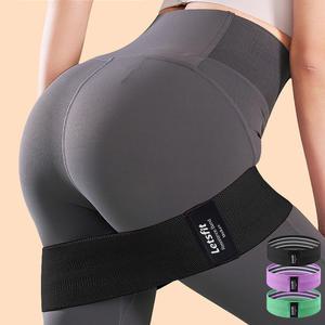 Letsfit  스쿼드밴드 3단계강도 3종세트힙업 하체운동 JSD05 요가 운동밴드