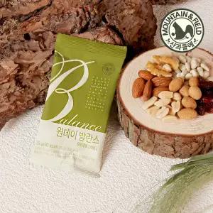 [산과들에] 하루견과 원데이발란스그린 100봉 (견과류명절선물)