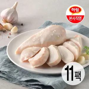 하림이닭 닭가슴살 갈릭 100g 11팩