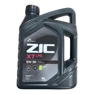 ZIC X7 LPG 5W30 SQ 4L LPG 엔진오일