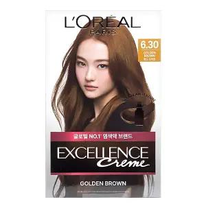 로레알 엑셀랑스 크림 염색약 6.30 골드브라운