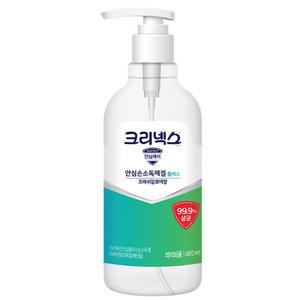 크리넥스 안심플러스 손소독겔 용기형 480ml