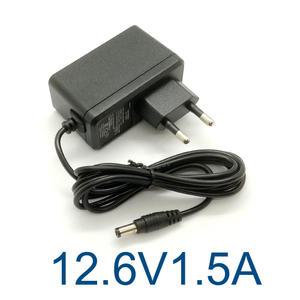 DC 12.6V 1.5A 리튬 이온 배터리 충전기 12.6V 1.5A 충전기 어댑터