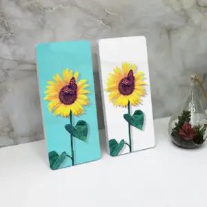 아트박스 꾸밈 pc758-폼아크릴액자8CmX18CmX2ea_비비드해바라기