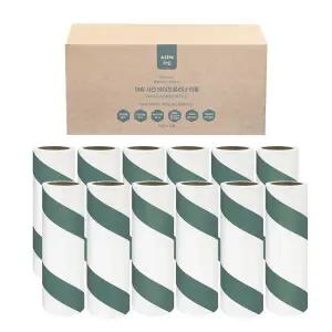 아임 테이프크리너 리필90회x12개 사선 돌돌이 테이프클리너