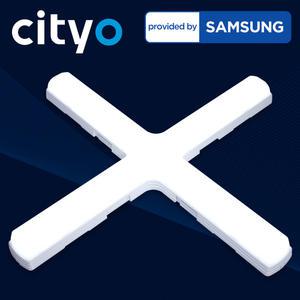 씨티오 부메랑 LED 십자등 60W 형광등 방등 거실등