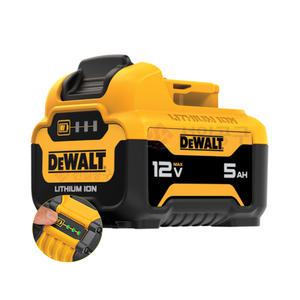 디월트 충전배터리 DCB126 12V 5.0Ah 잔량표시 리튬이온