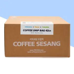커피세상 드립백 3종 11g 42개입 콜롬비아 케냐 인도네시아 캠핑커피