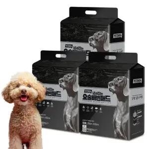 페츠모아 냄새잡는 요술배변패드 SWG 블랙 에디션, 50개입, 3세트