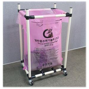 75리터 바퀴 쓰레기봉투걸이 대형쓰레기봉투거치대 이동식
