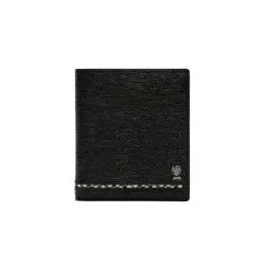 [닥스](강남점)DBWA1F622BK 블랙 라인 체크 중지갑