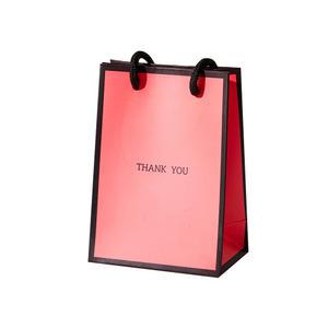 미니 쥬얼리 악세사리 화장품 소품 선물 종이 가방 감사 쇼핑백 레드 크리스마스 연말 행사
