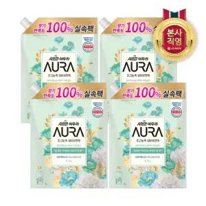 샤프란 AURA 리필 1.7L 스모키머스크 x 4개