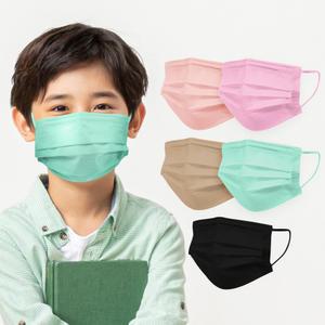 국산 3중 일회용 컬러마스크 MB필터 어린이용 소형 50매 /모든 원자재 국내생산