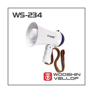 [굿누리] 우신벨로프 WS-234 미니메가폰/확성기(녹음기능) [색상랜덤발송]