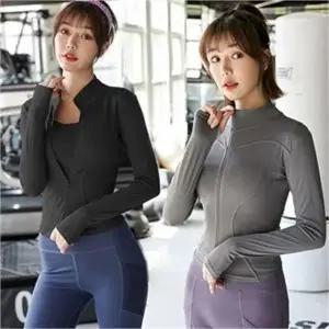 [오노마] ONM 스타일리쉬 핏 필라테스 런닝 헬스 요가 집업 (S7984684)