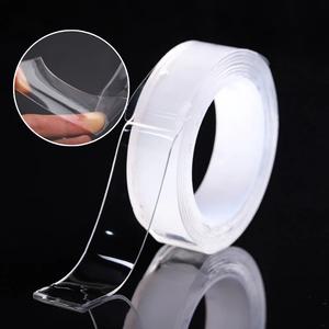 2mm x 3cm 5m 초강력 실리콘 양면 테이프 자국 없이 재사용