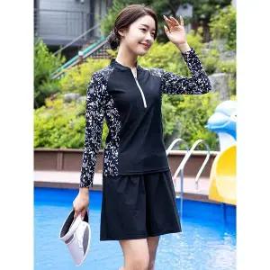 [모슬린]엄마옷 배색 래쉬가드수영복상하세트 MQG113675 마담 미시옷 중년여성의류 빅사.._P325888026