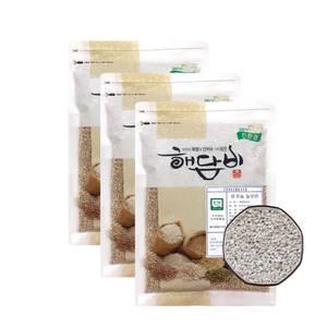 국내산 유기농늘보리 1kg 3개 (3kg) (2025년산)