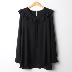 [아이우먼] 소프트리본블라우스 HGJ282M208 빅사이즈