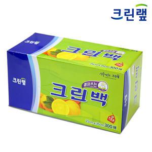 크린랩 크린백 25x35 중 300매/위생팩/비닐팩
