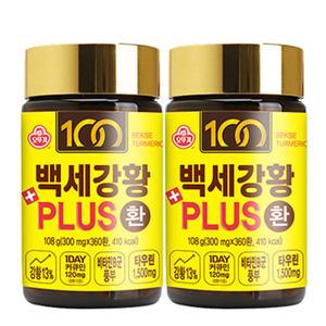오뚜기 백세 강황환 PLUS 360환 x2개/커큐민