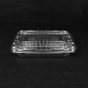 [해피팩][KMD] 야채 과일 일회용 페트 포장 용기 K-300 뚜껑 일체형 1박스 400개