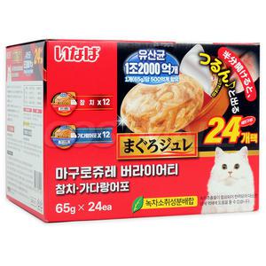 이나바  마구로쥬레 고양이 유산균 65gx24개 코스트코